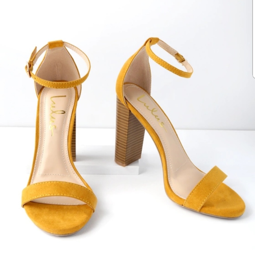 Lulu's Suede Heels